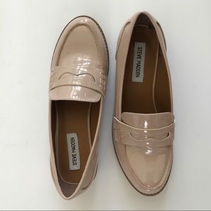 Steve Madden pink “Cyylo” penny loafer/8 NWOT